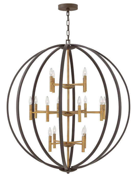 Myhouse Lighting Hinkley - 3464SB - LED Chandelier - Euclid - Spanish Bronze