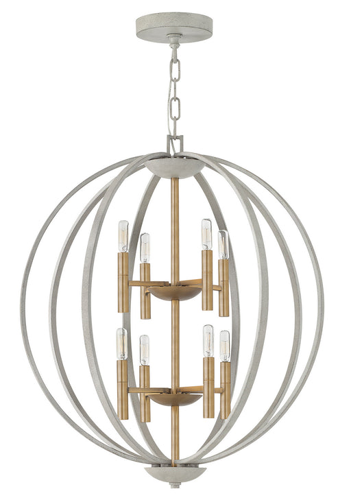 Myhouse Lighting Hinkley - 3468CG - LED Foyer Pendant - Euclid - Cement Gray