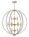 Myhouse Lighting Hinkley - 3469CG - LED Foyer Chandelier - Euclid - Cement Gray