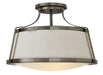 Myhouse Lighting Hinkley - 3522AN - LED Flush Mount - Charlotte - Antique Nickel