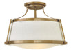 Myhouse Lighting Hinkley - 3522BC - LED Flush Mount - Charlotte - Brushed Caramel