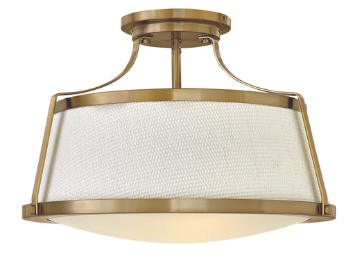 Myhouse Lighting Hinkley - 3522BC - LED Flush Mount - Charlotte - Brushed Caramel