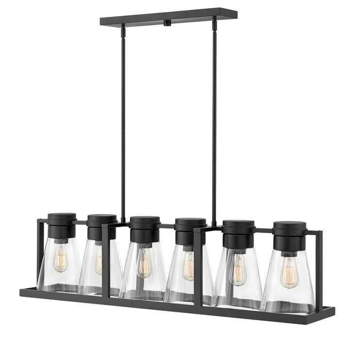 Myhouse Lighting Hinkley - 63306BK-CL - LED Linear Chandelier - Refinery - Black