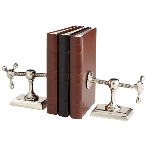 Myhouse Lighting Cyan - 07034 - Bookends - Hot & Cold - Nickel