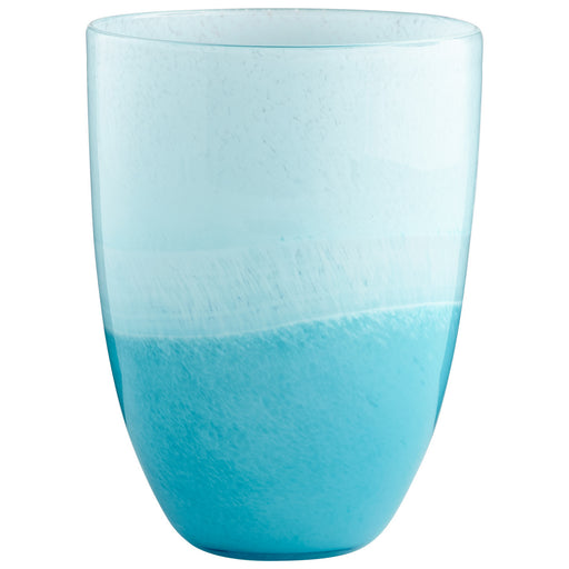 Myhouse Lighting Cyan - 07284 - Vase - Devotion - Sky Blue And White