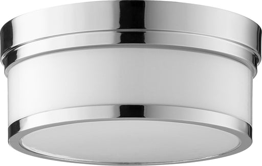 Myhouse Lighting Quorum - 3509-12-62 - Two Light Ceiling Mount - Celeste - Polished Nickel