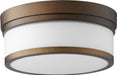 Myhouse Lighting Quorum - 3509-12-86 - Two Light Ceiling Mount - Celeste - Oiled Bronze