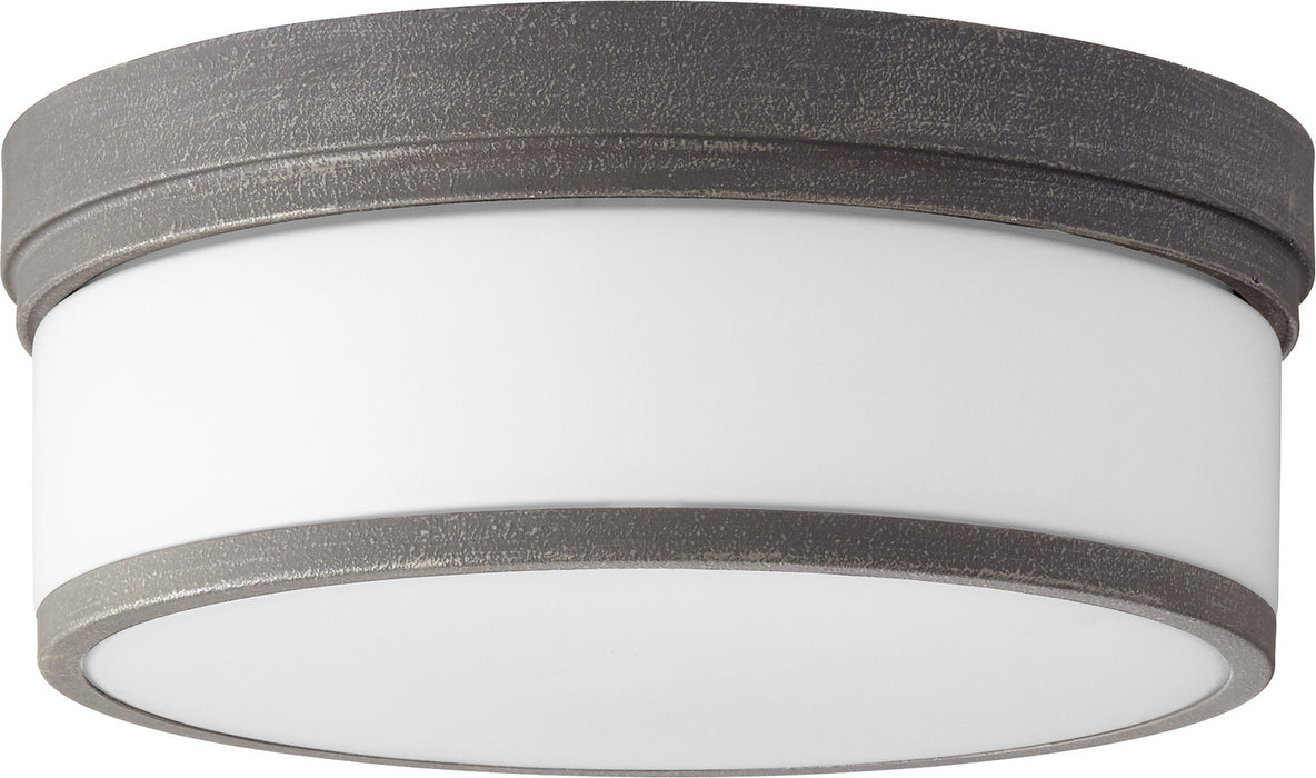 Myhouse Lighting Quorum - 3509-14-17 - Three Light Ceiling Mount - Celeste - Zinc