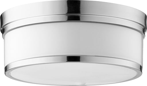 Myhouse Lighting Quorum - 3509-14-62 - Three Light Ceiling Mount - Celeste - Polished Nickel