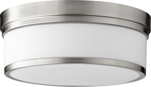 Myhouse Lighting Quorum - 3509-14-65 - Three Light Ceiling Mount - Celeste - Satin Nickel