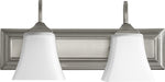 Myhouse Lighting Quorum - 5104-2-65 - Two Light Vanity - 5104 Vanities - Satin Nickel