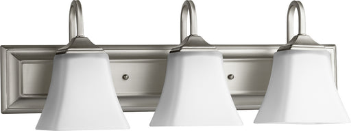 Myhouse Lighting Quorum - 5104-3-65 - Three Light Vanity - 5104 Vanities - Satin Nickel