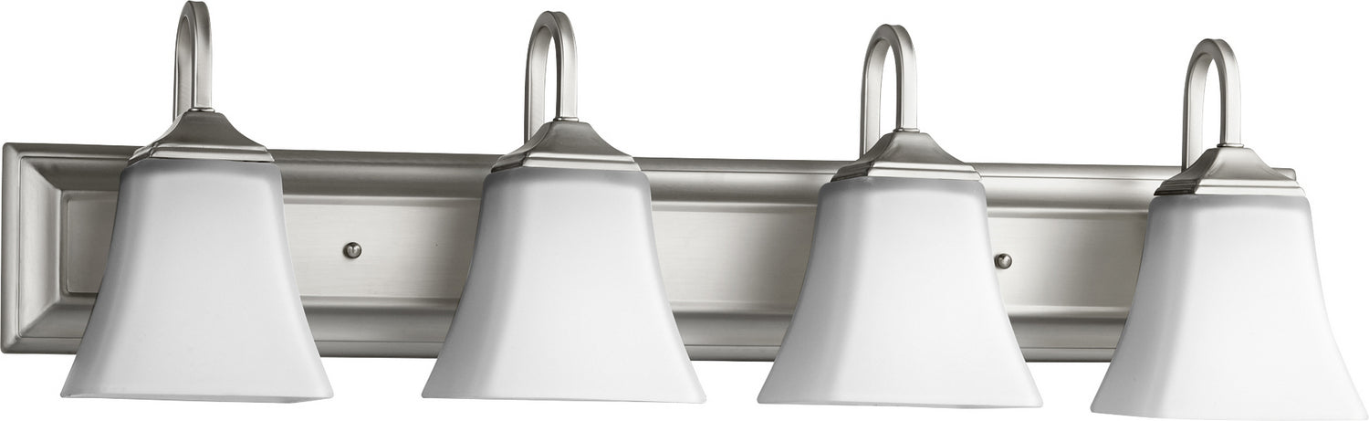 Myhouse Lighting Quorum - 5104-4-65 - Four Light Vanity - 5104 Vanities - Satin Nickel