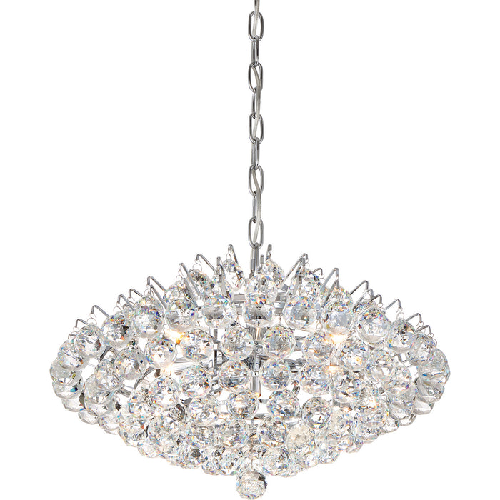 Myhouse Lighting Quoizel - BRX2820C - Seven Light Pendant - Bordeaux - Polished Chrome