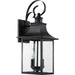 Myhouse Lighting Quoizel - CCR8408K - Two Light Outdoor Wall Lantern - Chancellor - Mystic Black