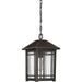 Myhouse Lighting Quoizel - CPT1910PN - One Light Outdoor Hanging Lantern - Cedar Point - Palladian Bronze