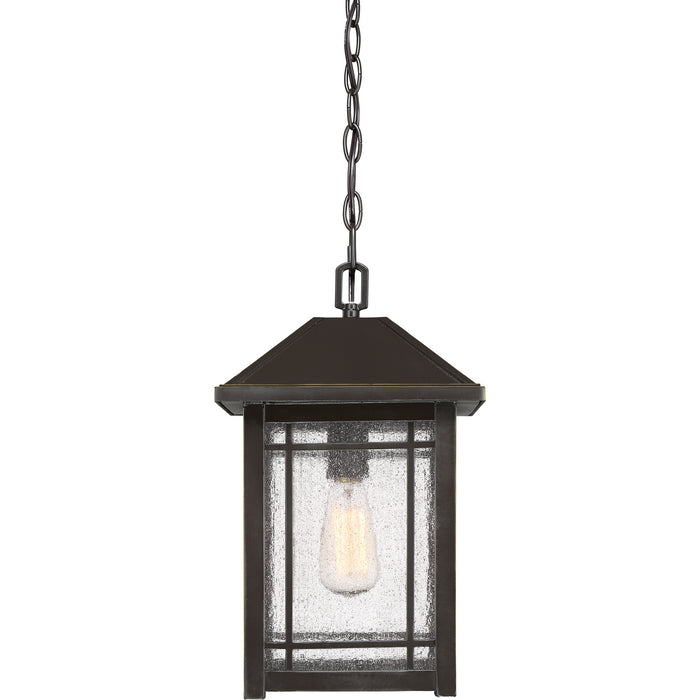 Myhouse Lighting Quoizel - CPT1910PN - One Light Outdoor Hanging Lantern - Cedar Point - Palladian Bronze