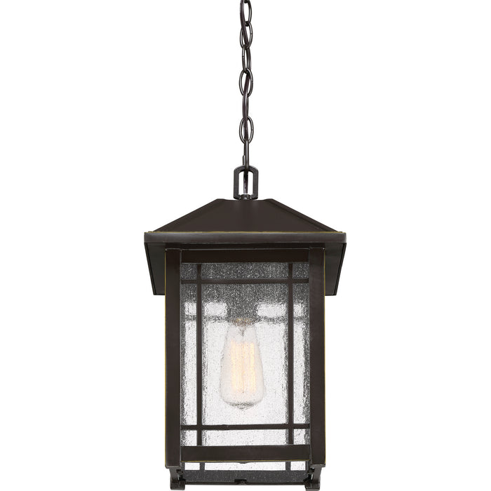 Myhouse Lighting Quoizel - CPT1910PN - One Light Outdoor Hanging Lantern - Cedar Point - Palladian Bronze