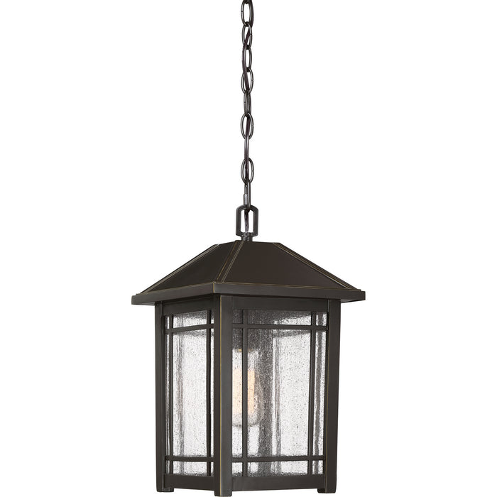 Myhouse Lighting Quoizel - CPT1910PN - One Light Outdoor Hanging Lantern - Cedar Point - Palladian Bronze