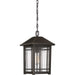 Myhouse Lighting Quoizel - CPT1910PN - One Light Outdoor Hanging Lantern - Cedar Point - Palladian Bronze