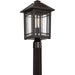 Myhouse Lighting Quoizel - CPT9010PN - One Light Outdoor Post Mount - Cedar Point - Palladian Bronze