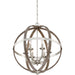 Myhouse Lighting Quoizel - FSN5206BN - Six Light Foyer Pendant - Fusion - Brushed Nickel