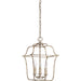 Myhouse Lighting Quoizel - GLY5203CS - Three Light Foyer Pendant - Gallery - Century Silver Leaf