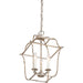 Myhouse Lighting Quoizel - GLY5203CS - Three Light Foyer Pendant - Gallery - Century Silver Leaf