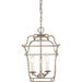 Myhouse Lighting Quoizel - GLY5203CS - Three Light Foyer Pendant - Gallery - Century Silver Leaf