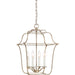 Myhouse Lighting Quoizel - GLY5204CS - Four Light Foyer Pendant - Gallery - Century Silver Leaf