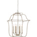 Myhouse Lighting Quoizel - GLY5206CS - Six Light Foyer Pendant - Gallery - Century Silver Leaf