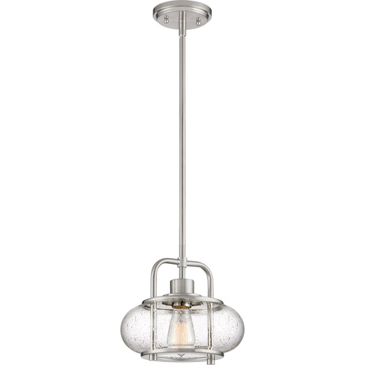 Myhouse Lighting Quoizel - TRG1510BN - One Light Mini Pendant - Trilogy - Brushed Nickel