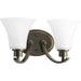 Myhouse Lighting Progress Lighting - P2001-20W - Two Light Bath Bracket - Joy - Antique Bronze