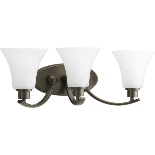 Myhouse Lighting Progress Lighting - P2002-20W - Three Light Bath Bracket - Joy - Antique Bronze