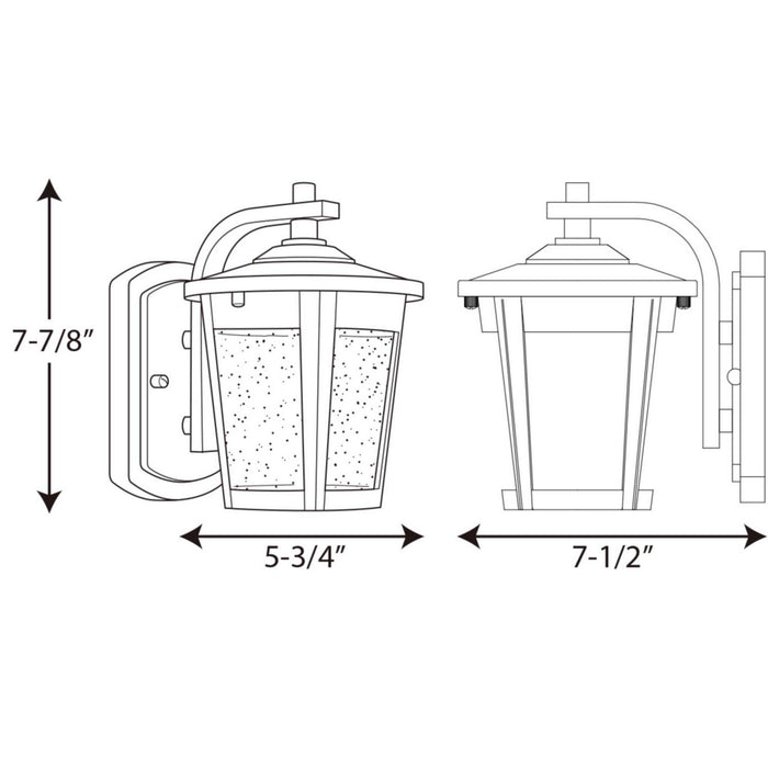 Myhouse Lighting Progress Lighting - P6077-3130K9 - LED Wall Lantern - East Haven Led - Black