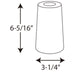 Myhouse Lighting Progress Lighting - P8400-31 - Shield - Nightsaver - Black