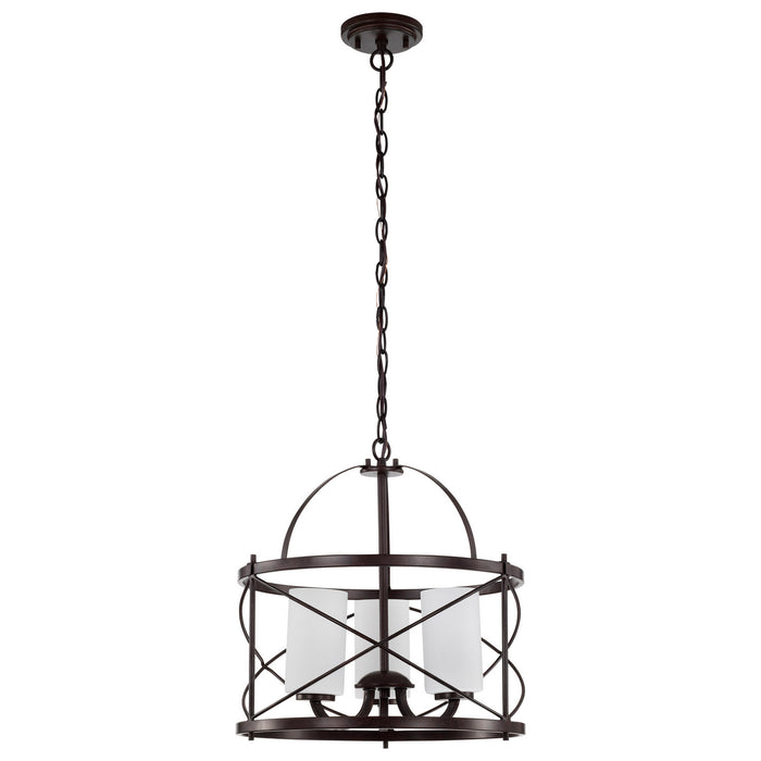 Myhouse Lighting Nuvo Lighting - 60-5337 - Three Light Pendant - Ginger - Old Bronze