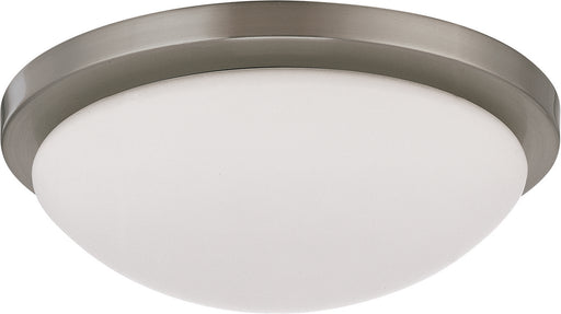 Myhouse Lighting Nuvo Lighting - 62-1042 - LED Flush Mount - Button - Brushed Nickel