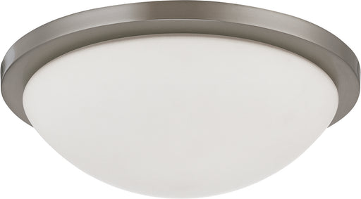 Myhouse Lighting Nuvo Lighting - 62-1043 - LED Flush Mount - Button - Brushed Nickel