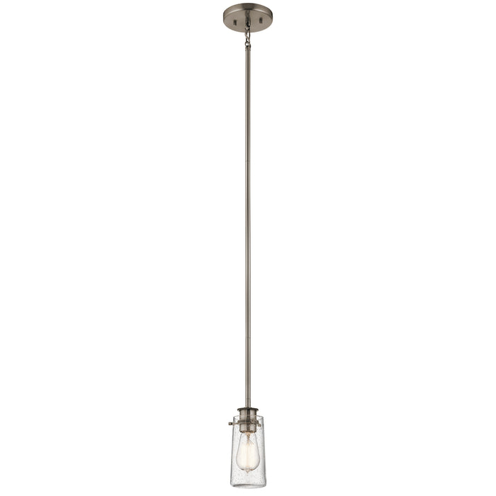Myhouse Lighting Kichler - 43060CLP - One Light Mini Pendant - Braelyn - Classic Pewter