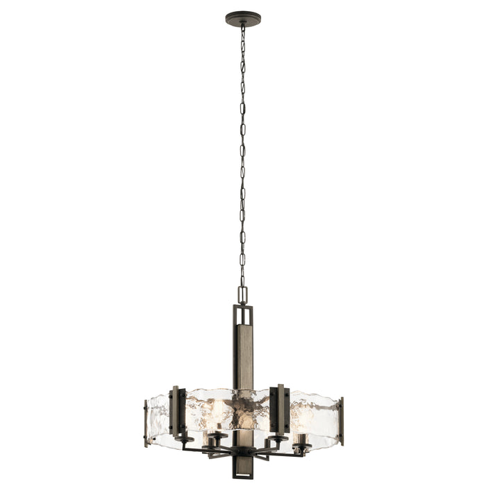 Myhouse Lighting Kichler - 43895OZ - Six Light Chandelier - Aberdeen - Olde Bronze