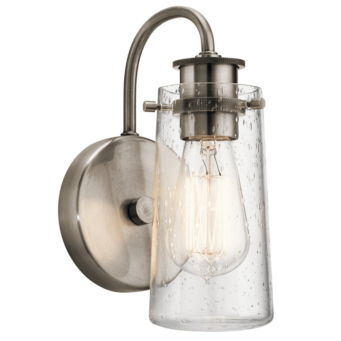 Myhouse Lighting Kichler - 45457CLP - One Light Wall Sconce - Braelyn - Classic Pewter