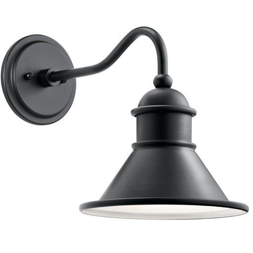 Myhouse Lighting Kichler - 49775BK - One Light Outdoor Wall Mount - Northland - Black