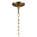 Myhouse Lighting Visual Comfort Studio - F3155/3BBS - Three Light Pendant - Lawler - Burnished Brass