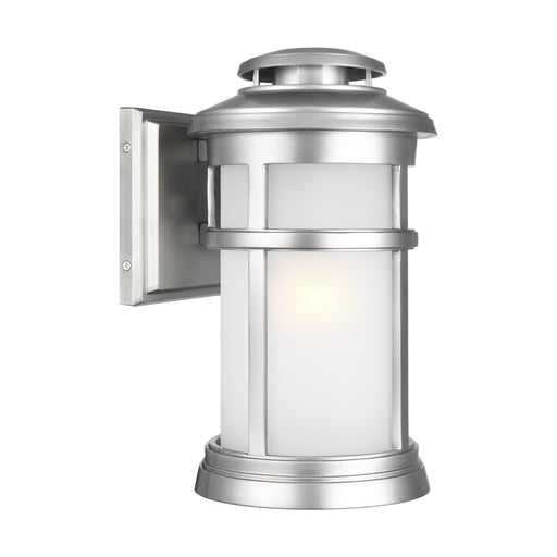 Myhouse Lighting Visual Comfort Studio - OL14301PBS - One Light Outdoor Wall Lantern - Newport - Painted Brushed Steel