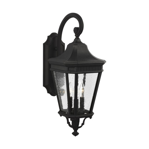 Myhouse Lighting Generation Lighting - OL5422BK - Three Light Outdoor Wall Lantern - Cotswold Lane - Black