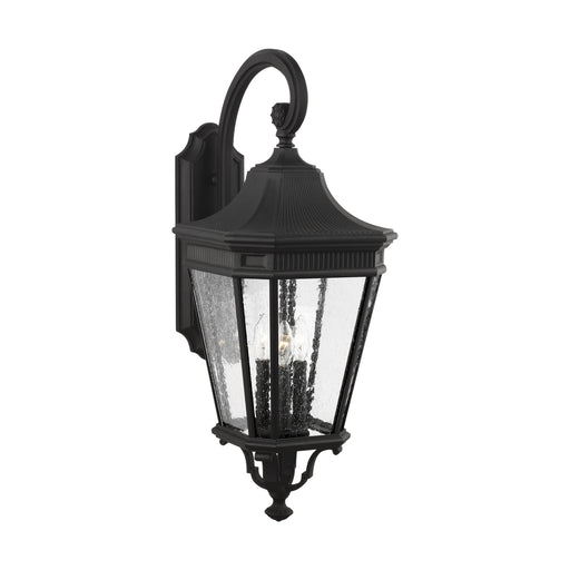 Myhouse Lighting Generation Lighting - OL5424BK - Three Light Outdoor Wall Lantern - Cotswold Lane - Black