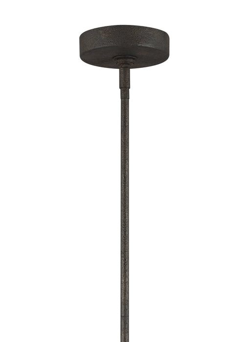 Myhouse Lighting Generation Lighting - P1459DWI - One Light Pendant - Loras - Dark Weathered Iron