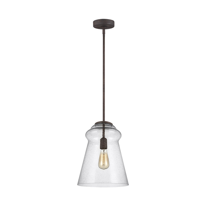 Myhouse Lighting Generation Lighting - P1459DWI - One Light Pendant - Loras - Dark Weathered Iron