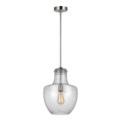 Myhouse Lighting Visual Comfort Studio - P1461SN - One Light Pendant - Baylor - Satin Nickel